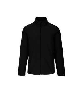 Pánska softshell bunda (KARIBAN MENS SOFTSHELL JACKET) > čierna > L