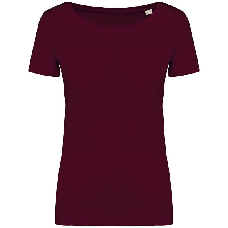 Dámske tričko (Native Spirit LADIES' T-SHIRT) > červená (dark cherry) > 2XL