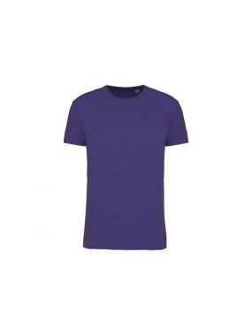 Unisex tričko (ORGANIC 190IC CREW NECK T-SHIRT) > fialová (deep) > 2XL
