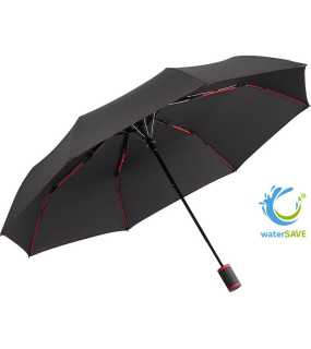 Skladací dáždnik (FARE Mini umbrella AC-Mini Style) > čierna / červená