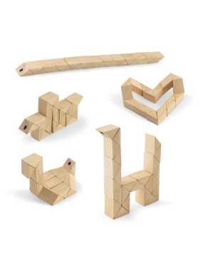 Drevené puzzle (24 dielikov) > béžová (natural)