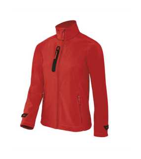 Dámska softshell bunda (B&C X-LITE SOFTSHELL/WOMEN) > červená (deep) > XL