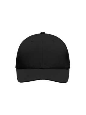 6 panelová šiltovka (MB High Performance Flexfit® Cap) > čierna > S/M