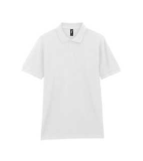 Pánska polokošeľa (GILDAN COTTON ADULT DOUBLE PIQUÉ POLO) > biela > M