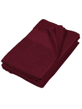 Osuška (KARIBAN BATH TOWEL) > červená (bordeaux) > 70x140