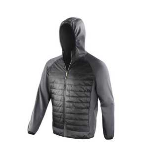 Pánska bunda (SPIRO ZERO GRAVITY JACKET) > čierna / šedá > S