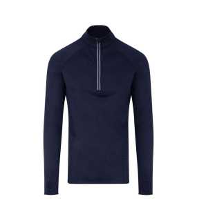 Pánske tričko (Just Cool COOL FLEX 1/2 ZIP TOP) > modrá (french navy) > L