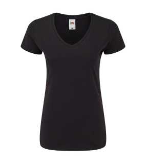 Unisex tričko (FOL LADIES 150 V-NECK T)>čierna>2XL