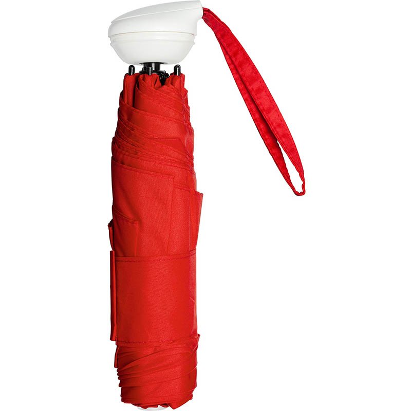 Skladací dáždnik (FARE Mini umbrella Tube) > červená / biela