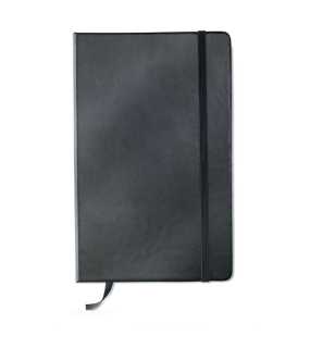 A5 linajkový zápisník > čierna