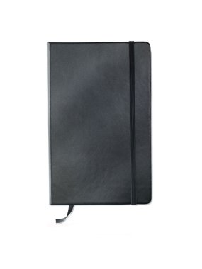 A5 linajkový zápisník > čierna