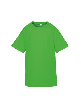 Detské tričko (SPIRO JUNIOR PERFORMANCE AIRCOOL TEE) > zelená (flo) > XS