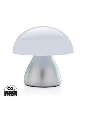 USB stolná lampa Luming z RCS recykl. plastu > šedá