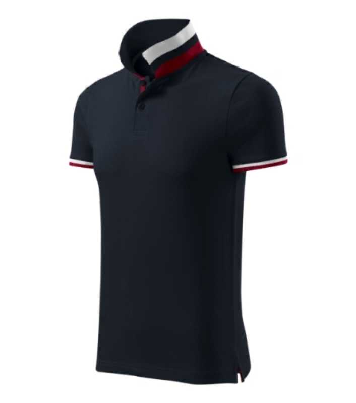 Pánska polokošeľa (MALFINI PREMIUM Collar Up) > modrá (dark navy) > 3XL