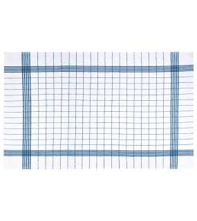 Kuchynská utierka (KITCHEN) > biela / modrá (royal)