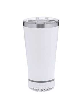 Termo hrnček s reproduktorom > biela