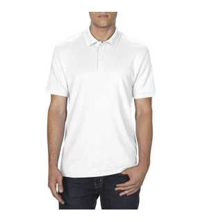 Pánska polokošeľa (GILDAN DRYBLEND ADULT DOUBLE PIQUÉ POLO) > biela > 3XL