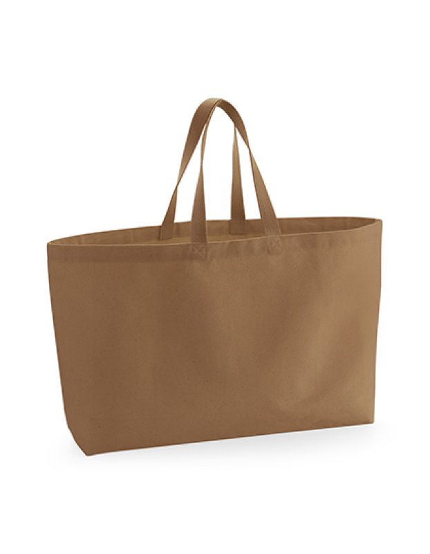 Nákupná taška (WM Oversized Canvas Bag) > hnedá (caramel)