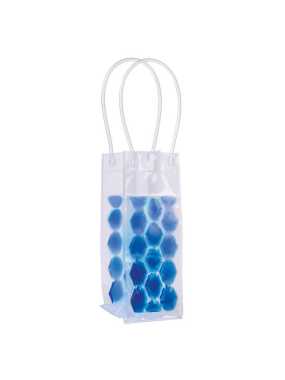 Chladiaca taška > modrá / transparentná