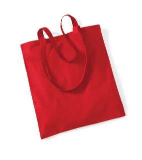 Nákupná taška z bavlny (WM Bag For Life - Long Handles) > červená (classic)