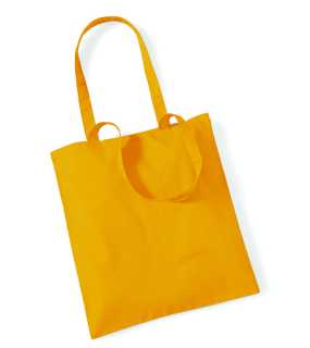 Nákupná taška z bavlny (WM Bag For Life - Long Handles) > oranžová (mustard)