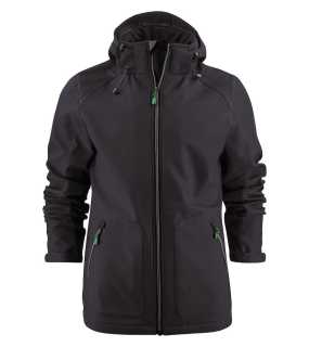 Pánska bunda (PRINTER ESSENTIALS KARTING SOFTSHELL) > čierna > L