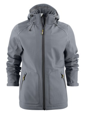 Pánska bunda (PRINTER ESSENTIALS KARTING SOFTSHELL) > šedá (steel) > 4XL