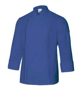 Pánska košeľa (VELILLA MEN'S LS CHEF JACKET) > modrá (ultramarine) > 64