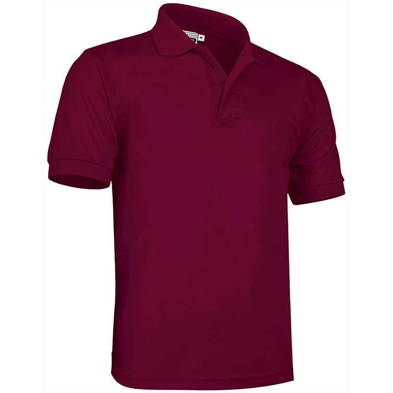 Unisex polokošeľa (PATROL) > červená (mahogany garnet) > S