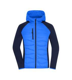 Dámska bunda (JN Ladies' Hybrid Jacket) > modrá / modrá (navy) > M