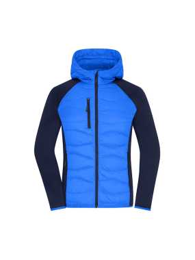 Dámska bunda (JN Ladies' Hybrid Jacket) > modrá / modrá (navy) > M