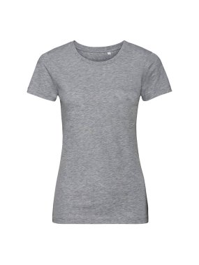 Dámske tričko (RUSSELL PURE ORGANIC T/W) > šedá(light oxford) > 2XL