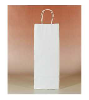 Papierová taška (STYLE LINE) > biela > 14x8x39 cm