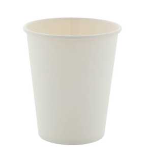 Papierový téglik, 240 ml > biela