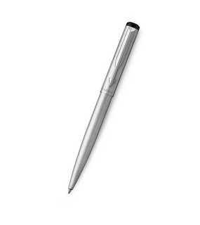 Guľôčkové pero "Parker Vector" (modrá náplň) > Stainless Steel