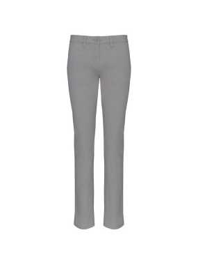 Dámske nohavice (Kariban"MEN'S CHINO TROUSERS") > šedá (fine) > 48