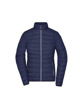 Dámska bunda(JN Ladies Down Jacket) > modrá (navy) / strieborná > S