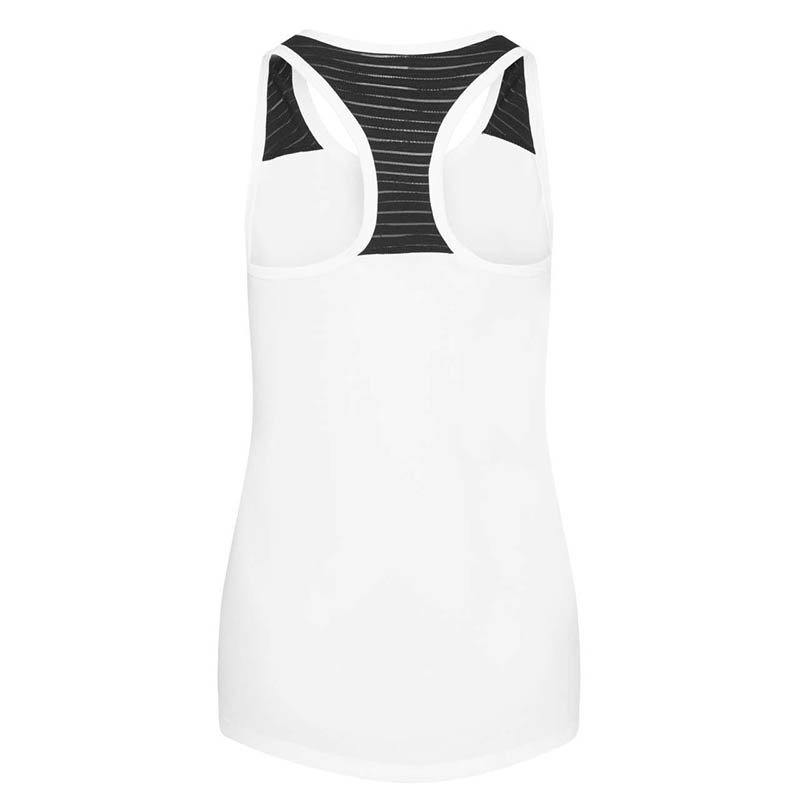 Dámske tielko (Just Cool WOMEN'S COOL SMOOTH WORKOUT VEST)>biela (arctic) / čierna (jet)>L