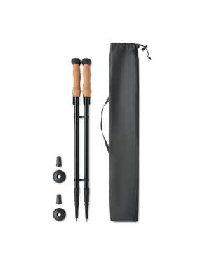 Palice na nordic walking > čierna