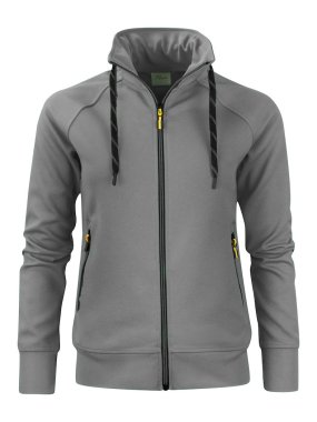 Dámska mikina (PRINTER ESSENTIALS JOG RSX LADY) > šedá (steel) > S