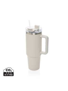 Termohrnček 1200ml Peakflow z RCS recykl. nerezovej ocele > hnedá (warm)