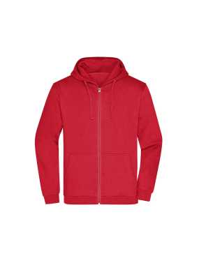 Pánska mikina (JN Promo Zip Hoody Men) > červená > XL