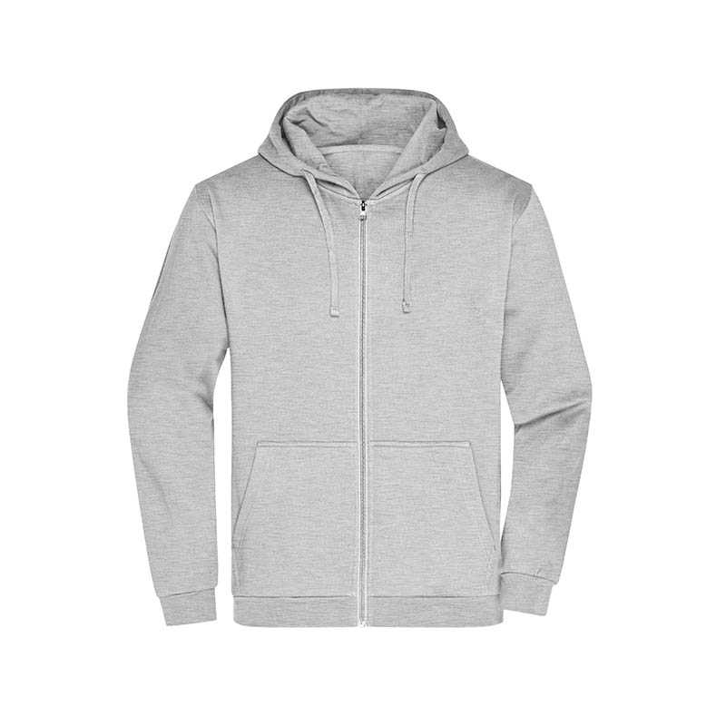 Pánska mikina (JN Promo Zip Hoody Men) > šedá (heather) > M