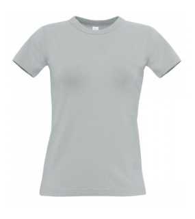 Dámske tričko (B&C EXACT 190/WOMEN) > šedá (pacific) > 2XL
