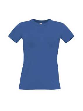Dámske tričko (B&C EXACT 190/WOMEN) > modrá (royal) > S