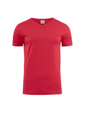Pánske tričko (PRINTER ESSENTIALS HEAVY V) > červená > L