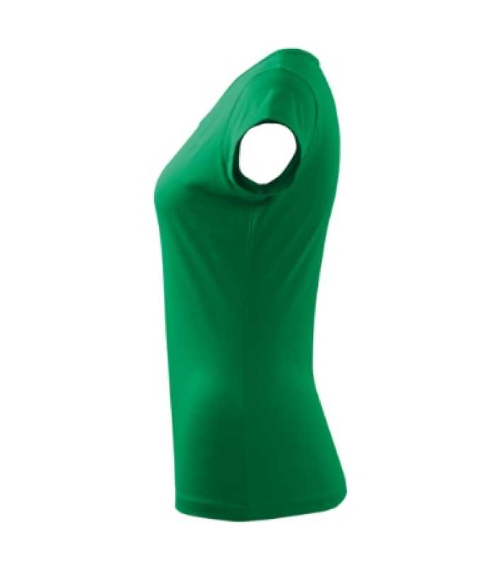 Dámske tričko (MALFINI Pure 150) > zelená (stredne) > 2XL