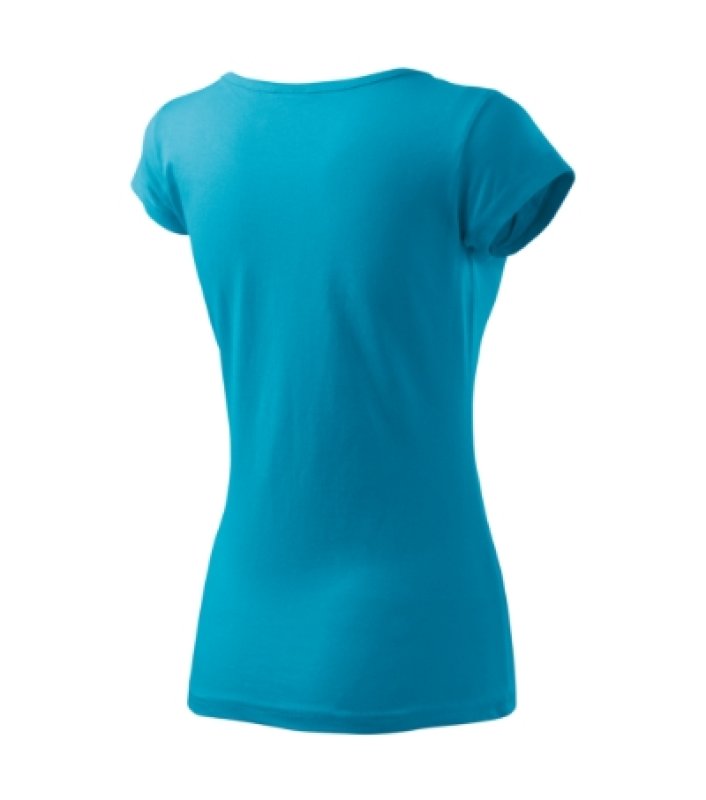 Dámske tričko (MALFINI Pure 150) > tyrkysová > XS