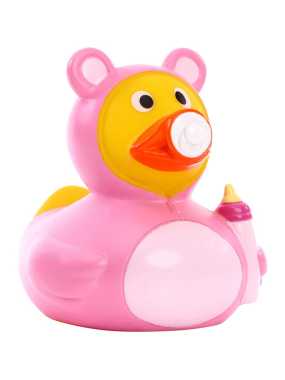 Kačička do vane (MBW Squeaky duck baby) > ružová
