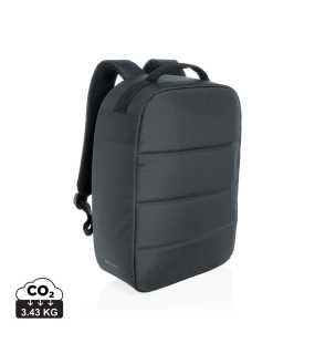 Nedobytný batoh na 15,6" notebook Impact z RPET AWARE > čierna